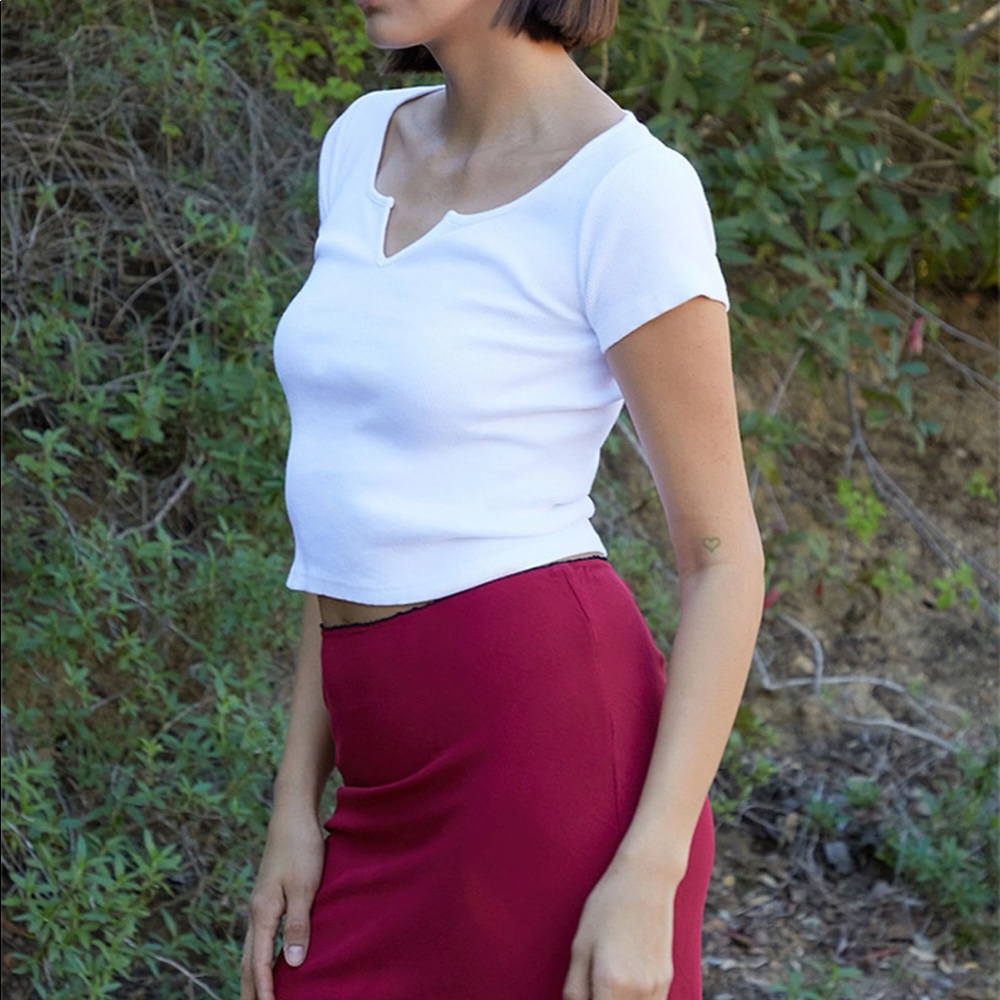 BRANDY CROP WHITE - Picture 2 of 4